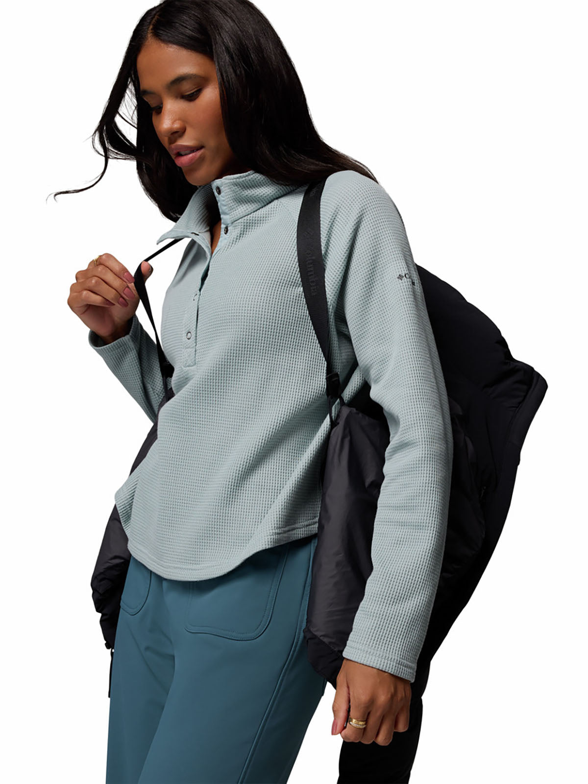 Casaca De Plumas Mujer Amaze Puff™ Negra