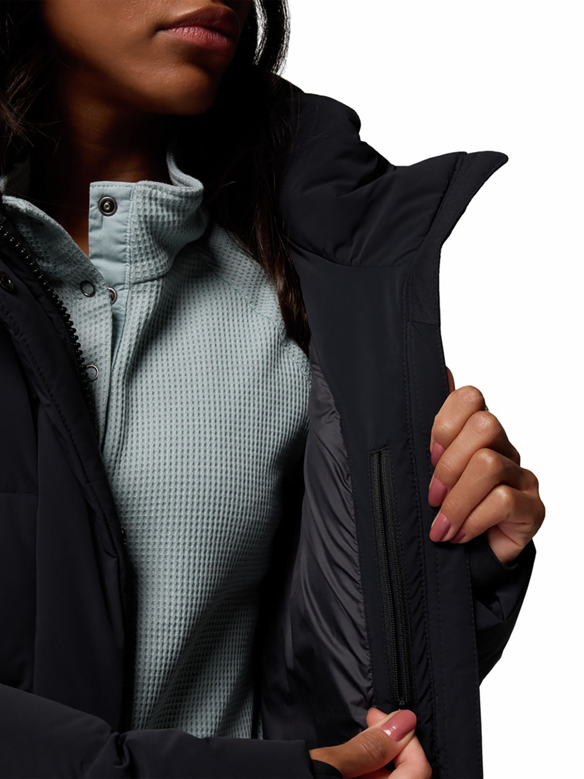 Casaca De Plumas Mujer Amaze Puff™ Negra