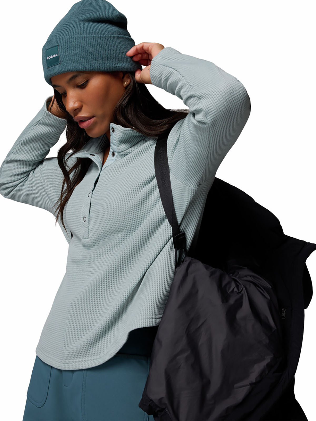 Casaca De Plumas Mujer Amaze Puff™ Negra