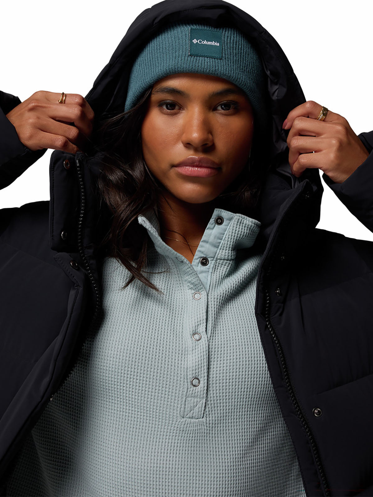Casaca De Plumas Mujer Amaze Puff™ Negra