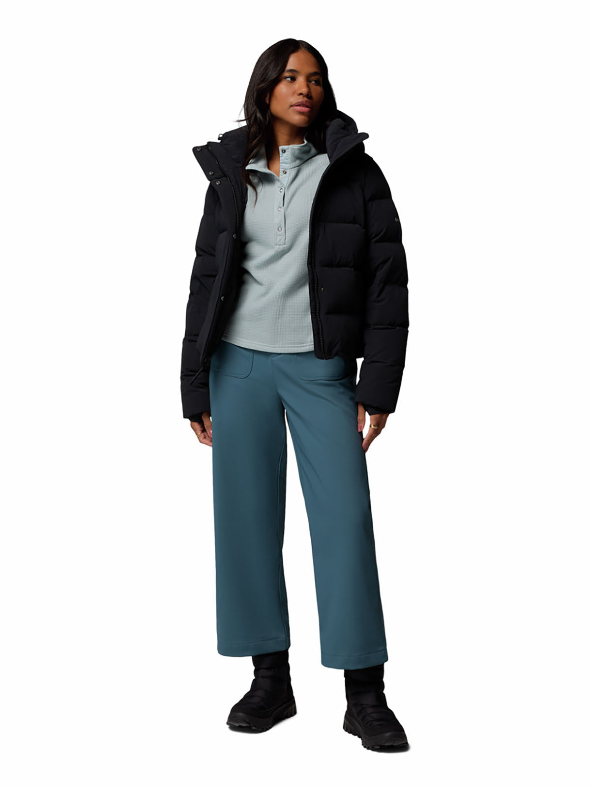 Casaca De Plumas Mujer Amaze Puff™ Negra