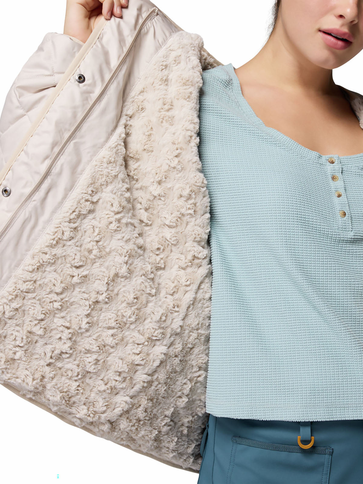Casaca Sintética Mujer Copper Crest™ Beige