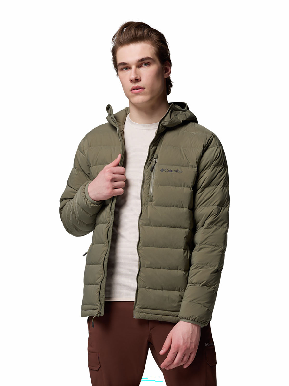Parka Pluma De Plumas Hombre Drift Peak™ Verde