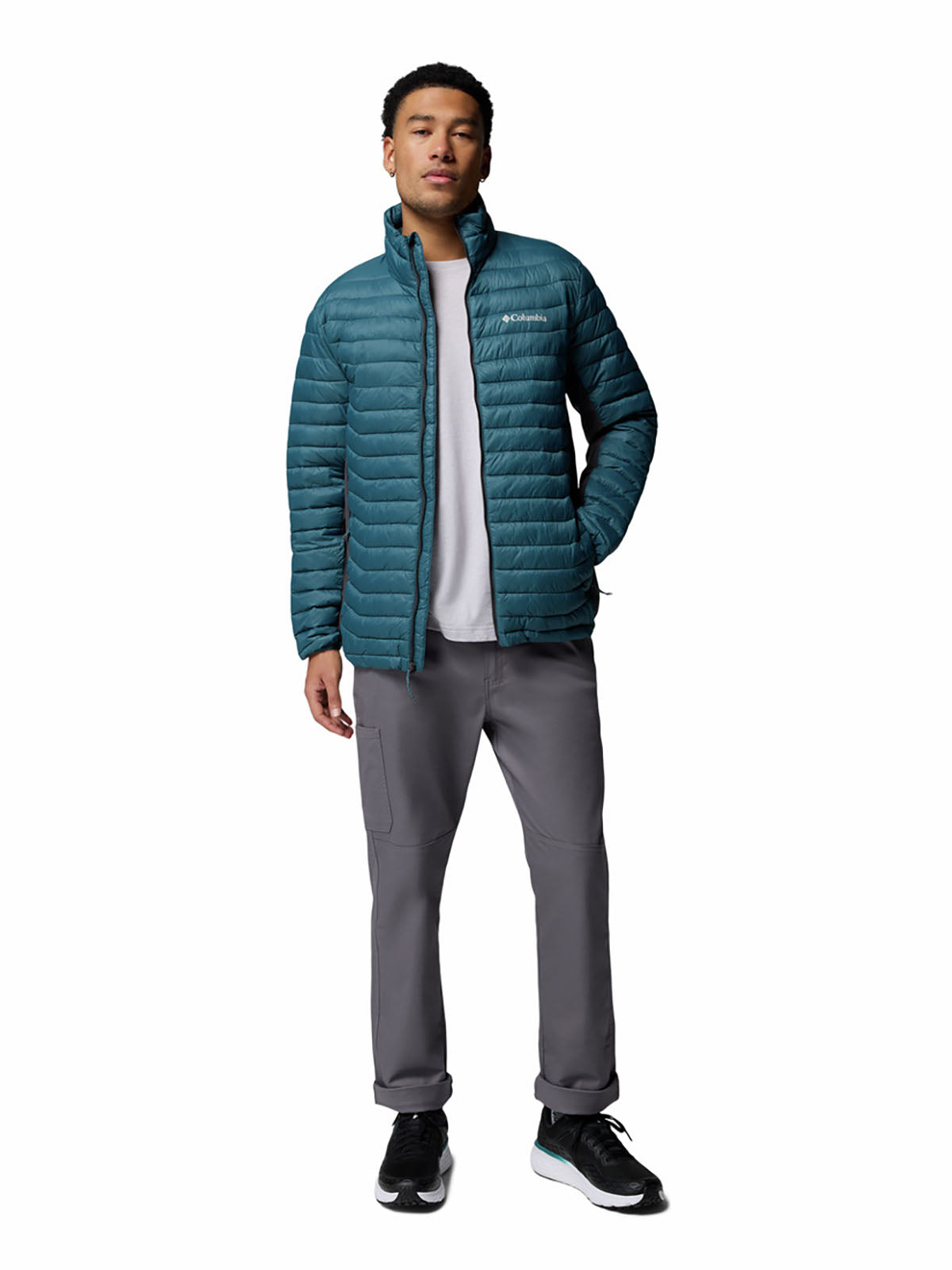 Casaca Sintetica Hombre Powder Pass™ Celeste
