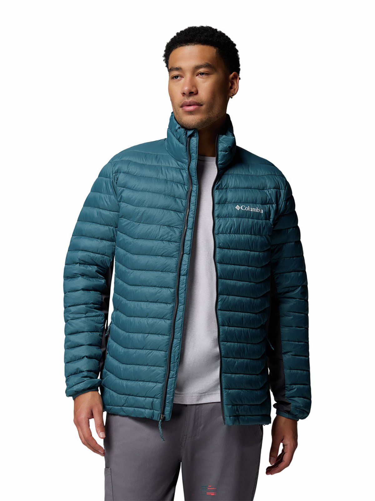 Casaca Sintetica Hombre Powder Pass™ Celeste