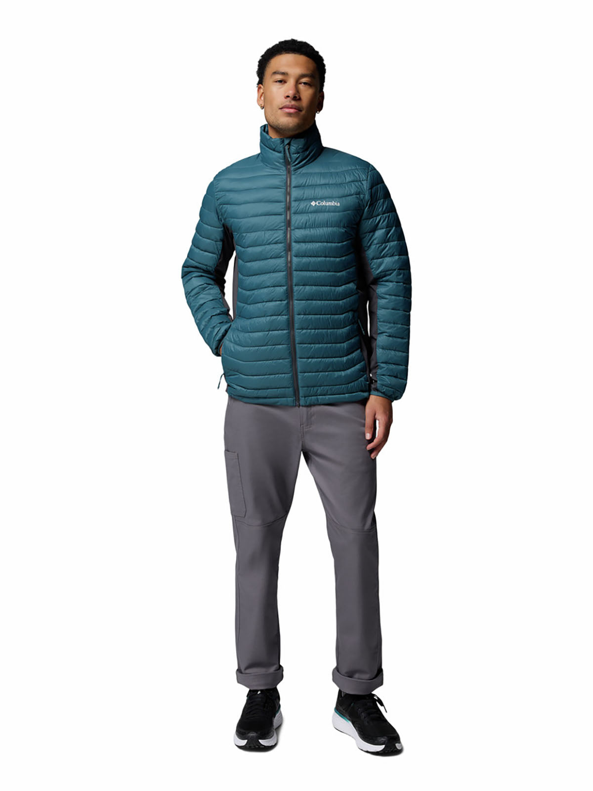 Casaca Sintetica Hombre Powder Pass™ Celeste