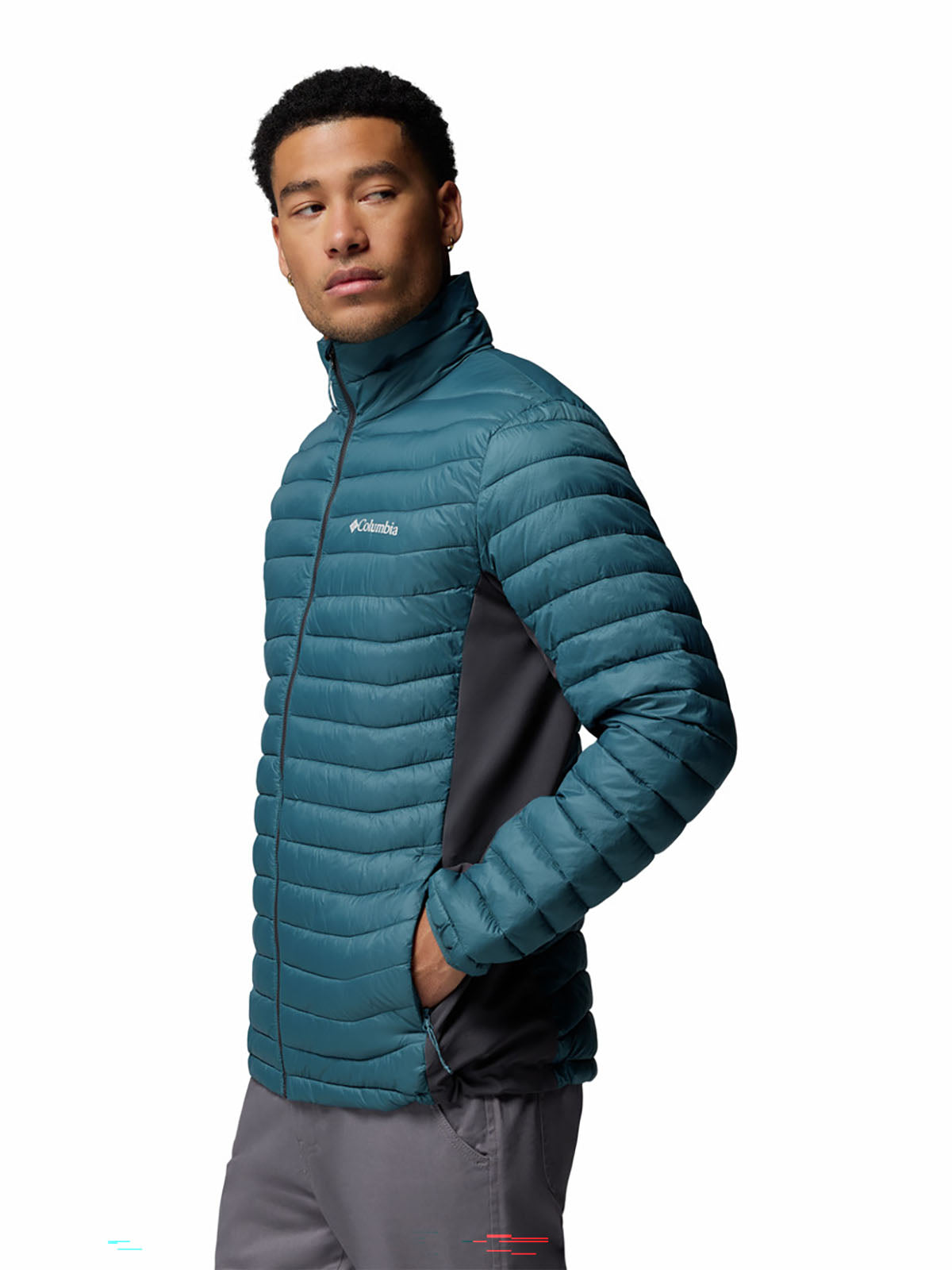 Casaca Sintetica Hombre Powder Pass™ Celeste