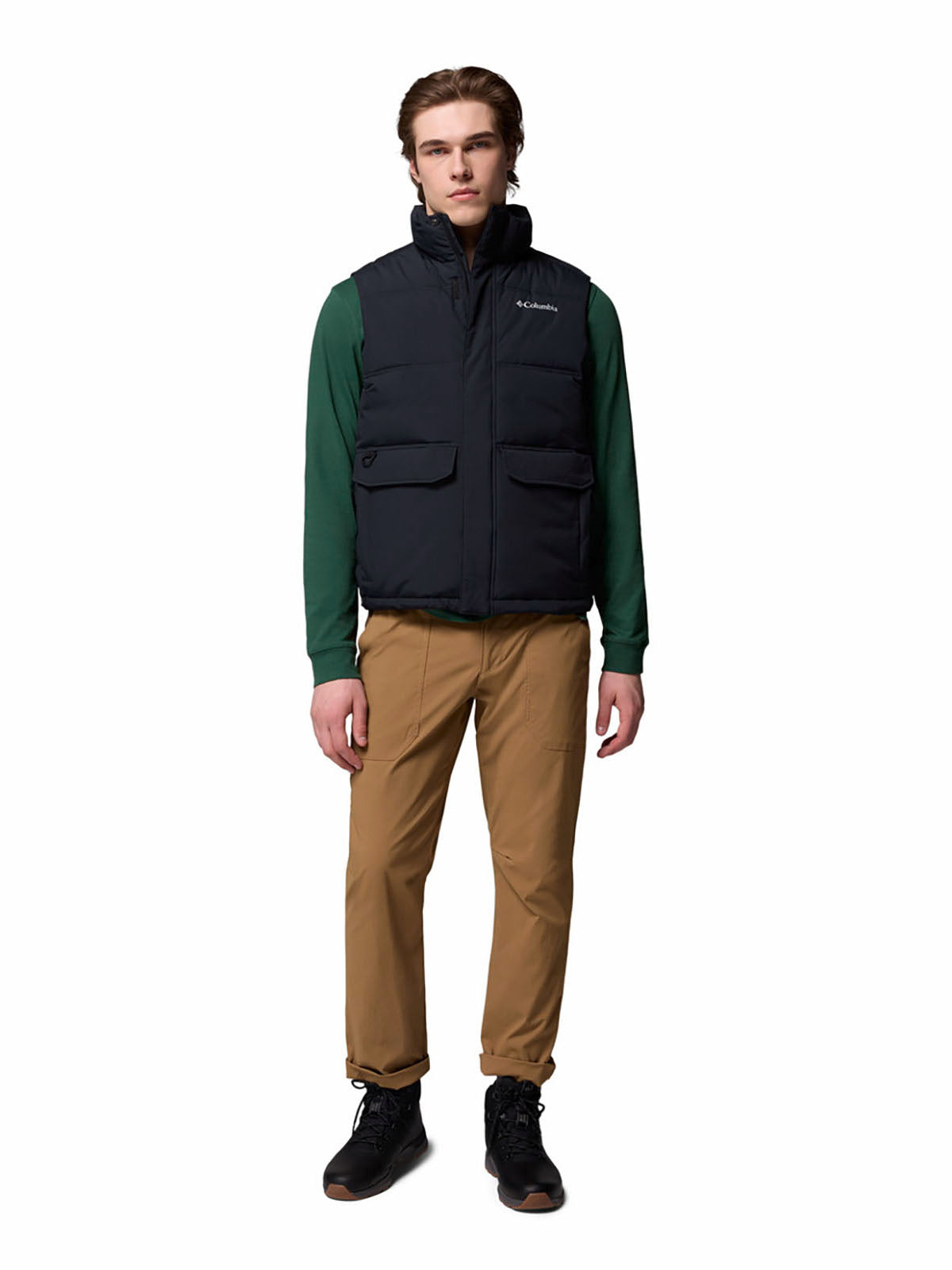 Chaleco Sintético Hombre Landroamer™ Puffer Black