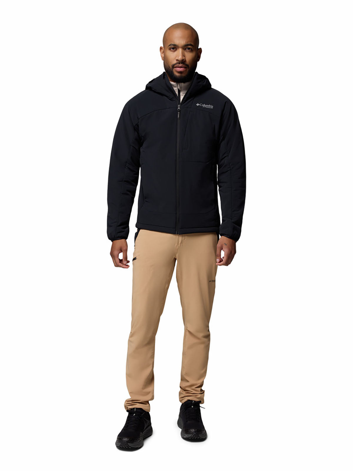 Casaca Sintética Hombre Silver Leaf™ Negra