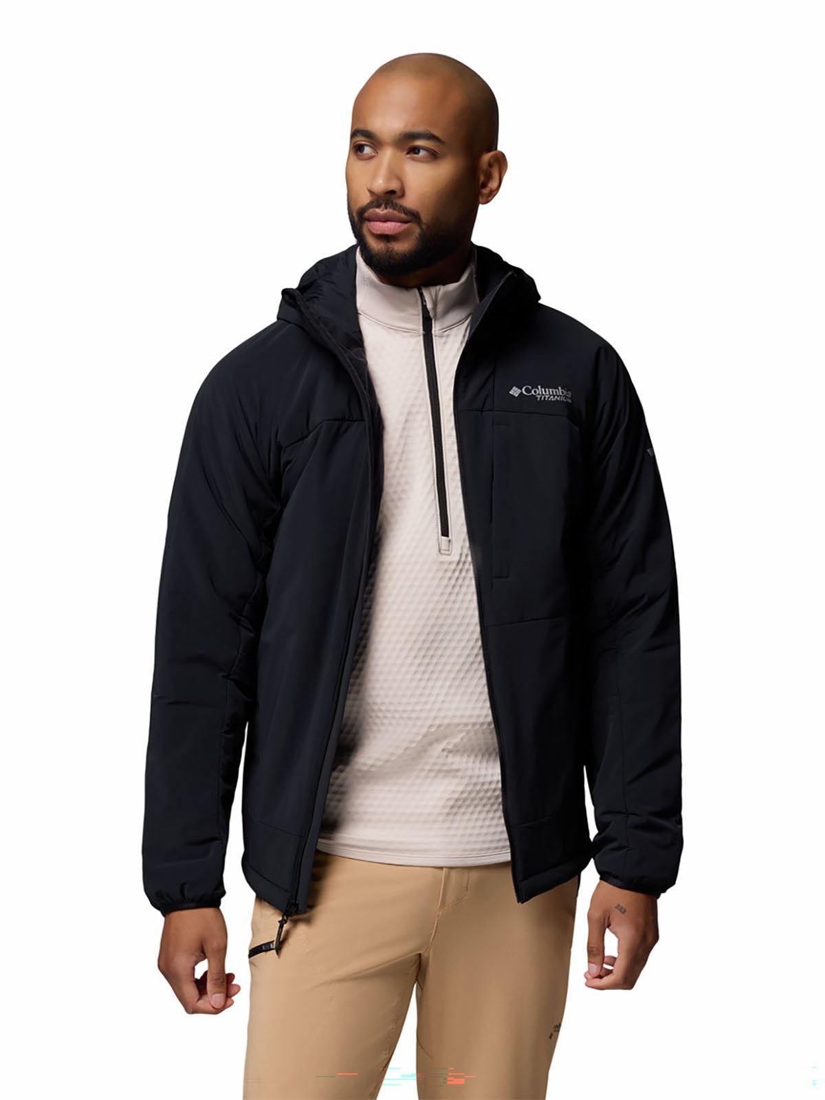 Casaca Sintética Hombre Silver Leaf™ Negra