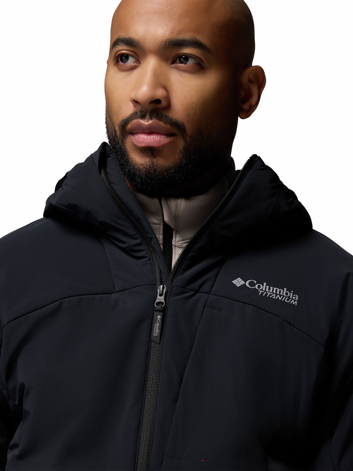 Casaca Sintética Hombre Silver Leaf™ Negra
