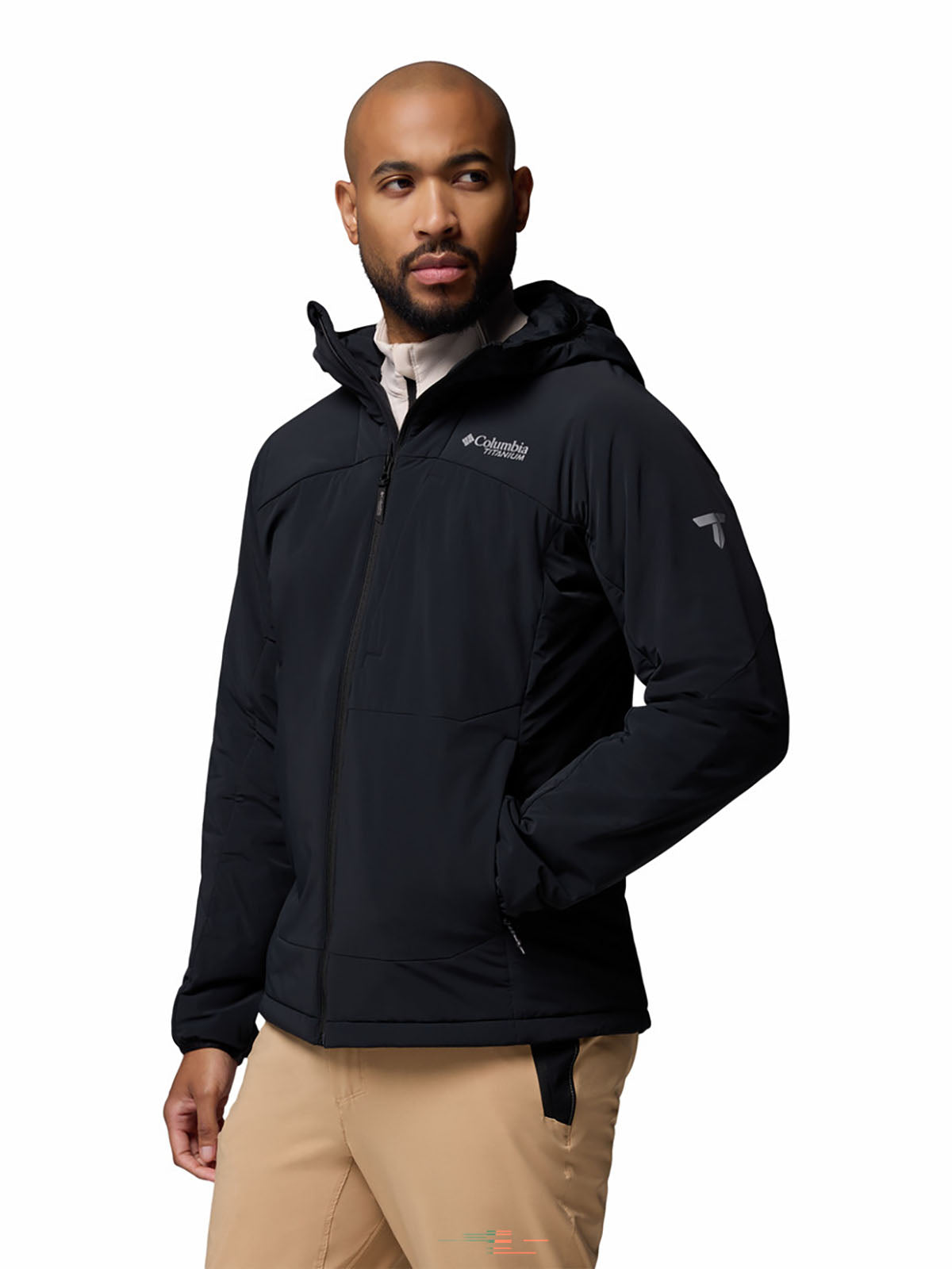 Casaca Sintética Hombre Silver Leaf™ Negra