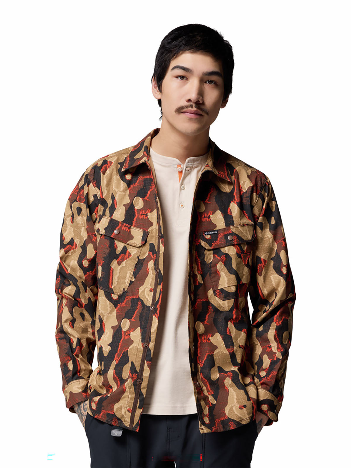 Camisa Manga Larga Hombre Landroamer™ Marron