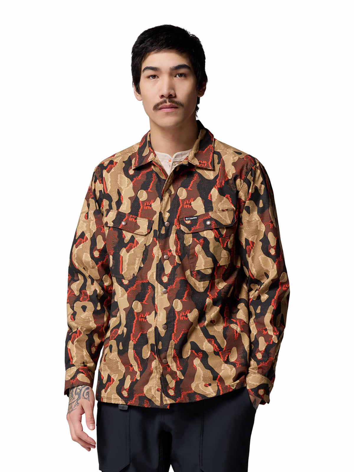 Camisa Manga Larga Hombre Landroamer™ Marron