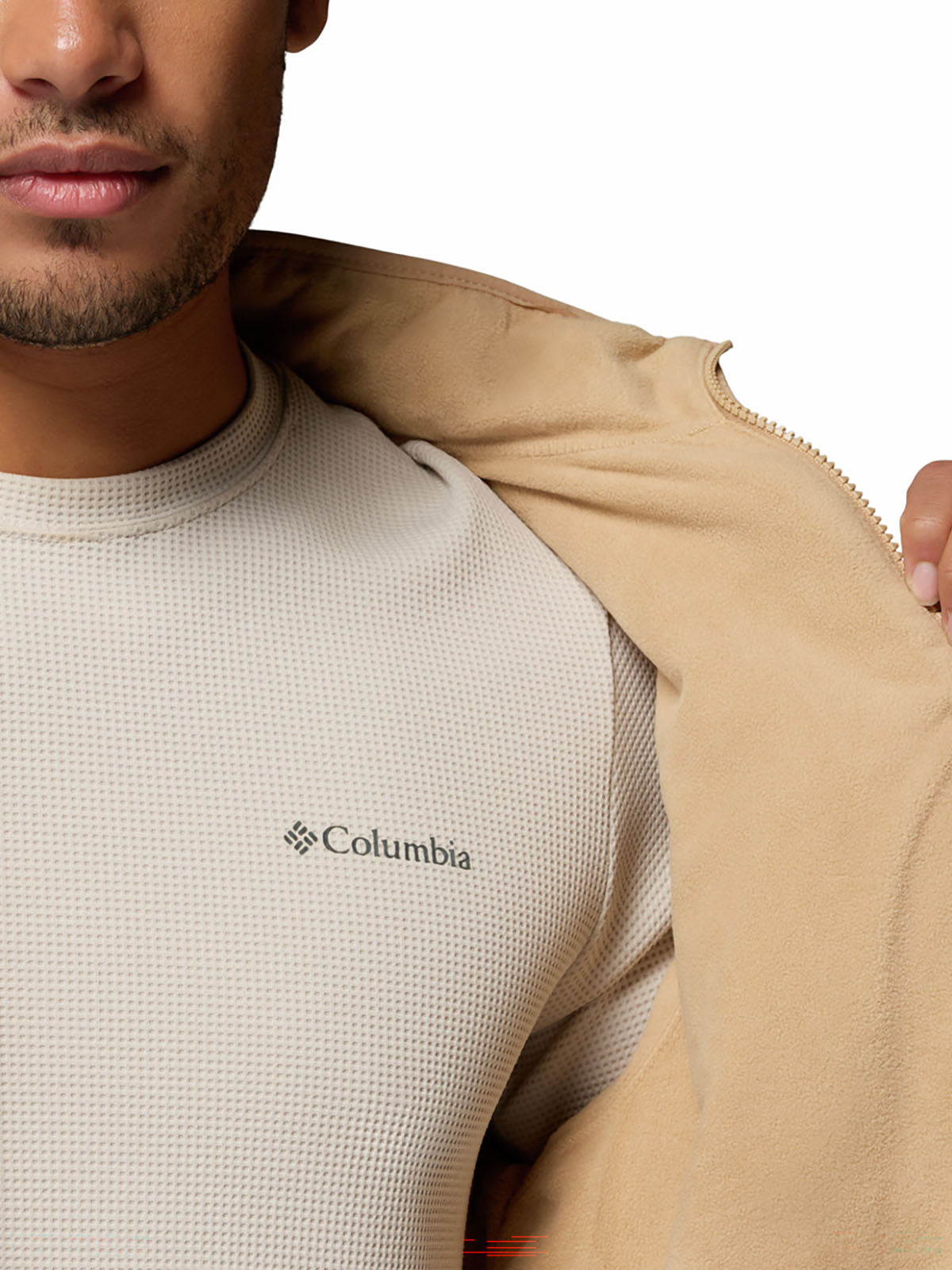 Polar Reversible Con Cierre Hombre Completo Winter Pass™ Beige