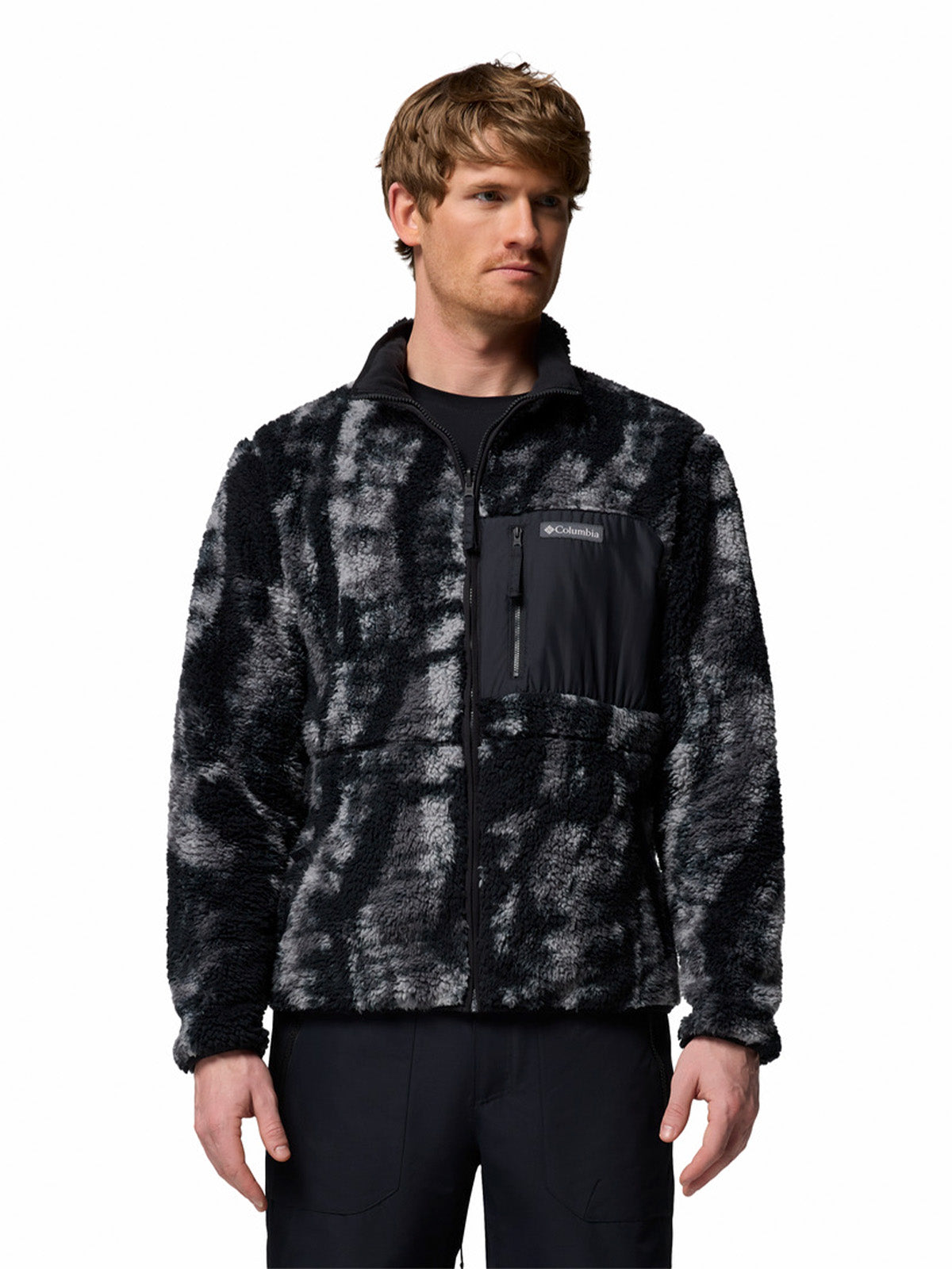 Polar Reversible Con Cierre Hombre Completo Winter Pass™ Negro