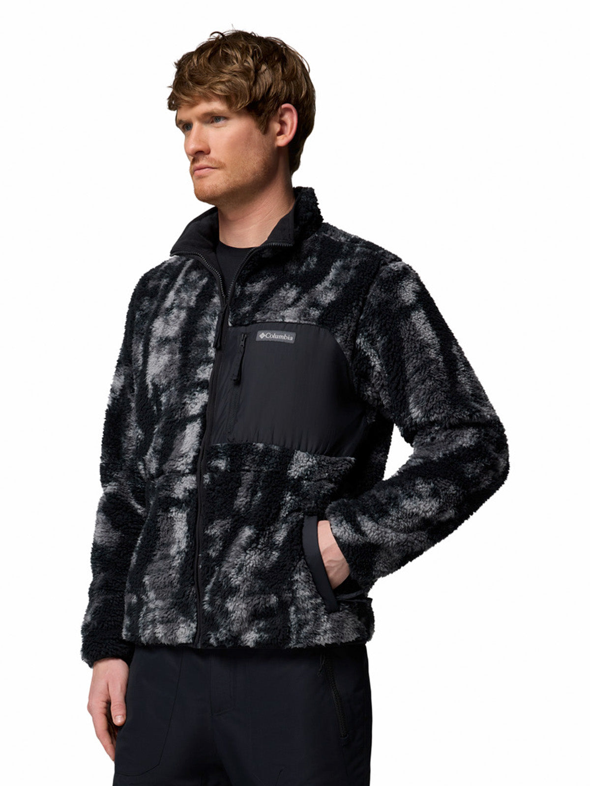 Polar Reversible Con Cierre Hombre Completo Winter Pass™ Negro