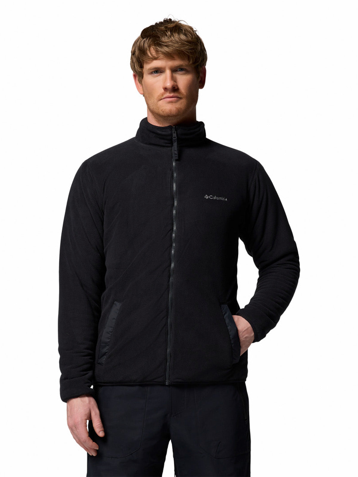 Polar Reversible Con Cierre Hombre Completo Winter Pass™ Negro