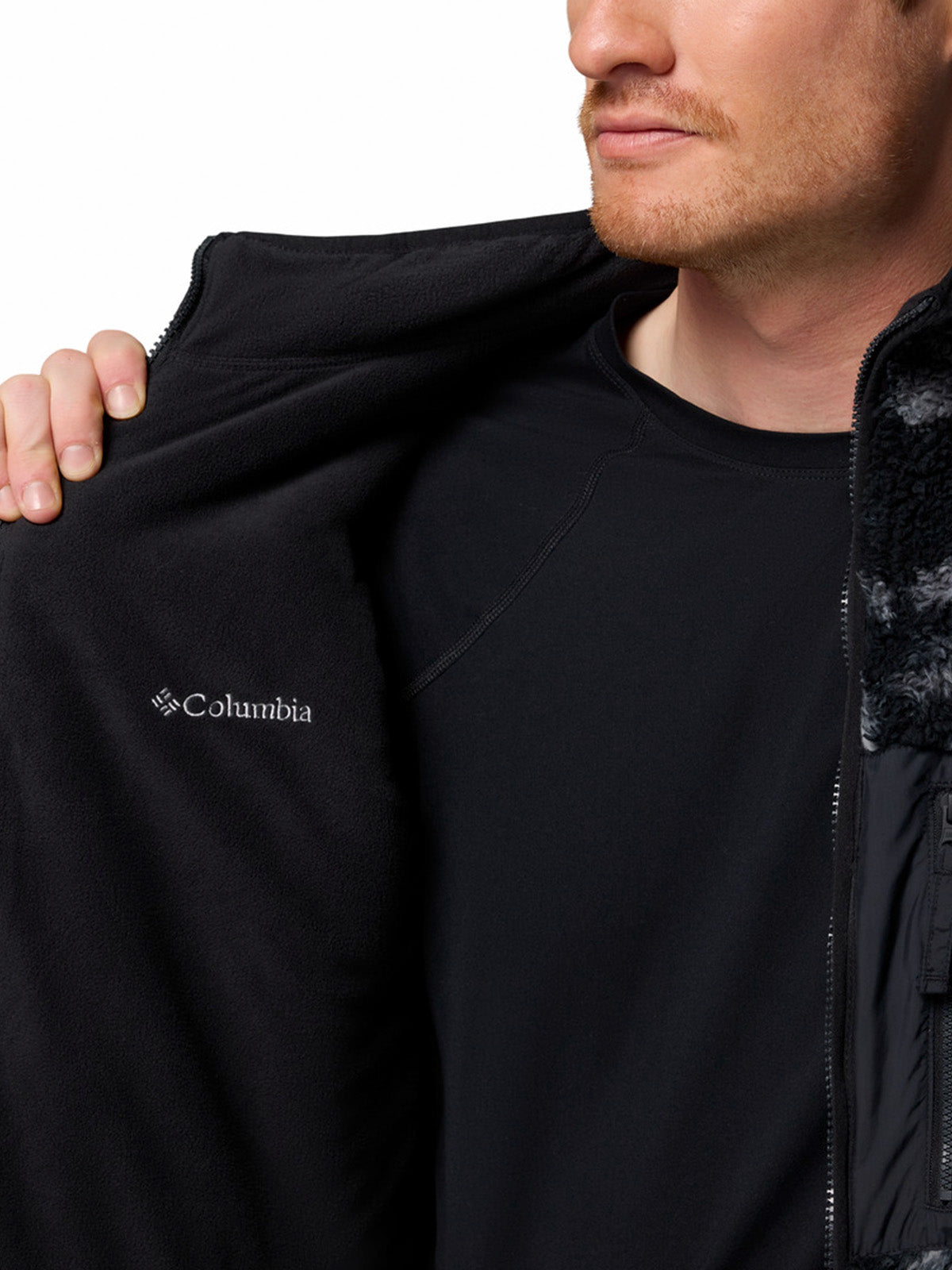 Polar Reversible Con Cierre Hombre Completo Winter Pass™ Negro