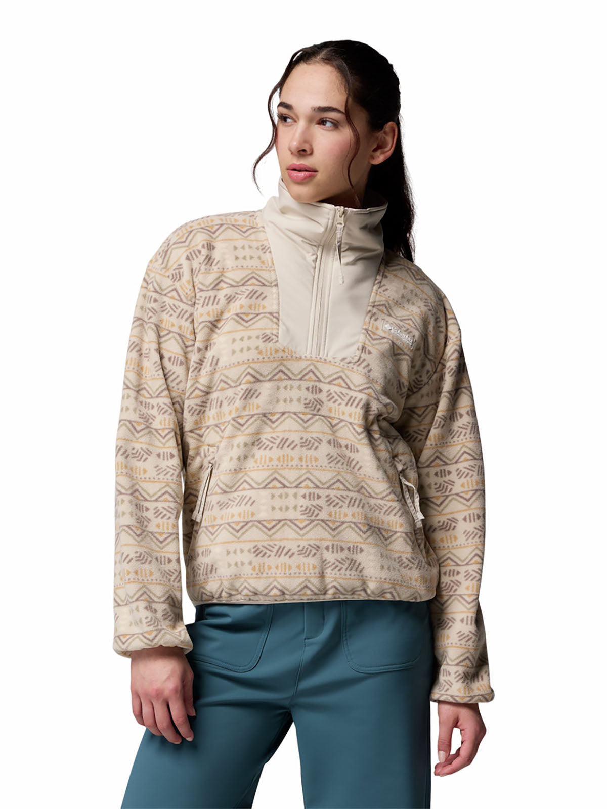 Polar Con 1/2 Cierre Mujer Sequoia Grove™ Beige
