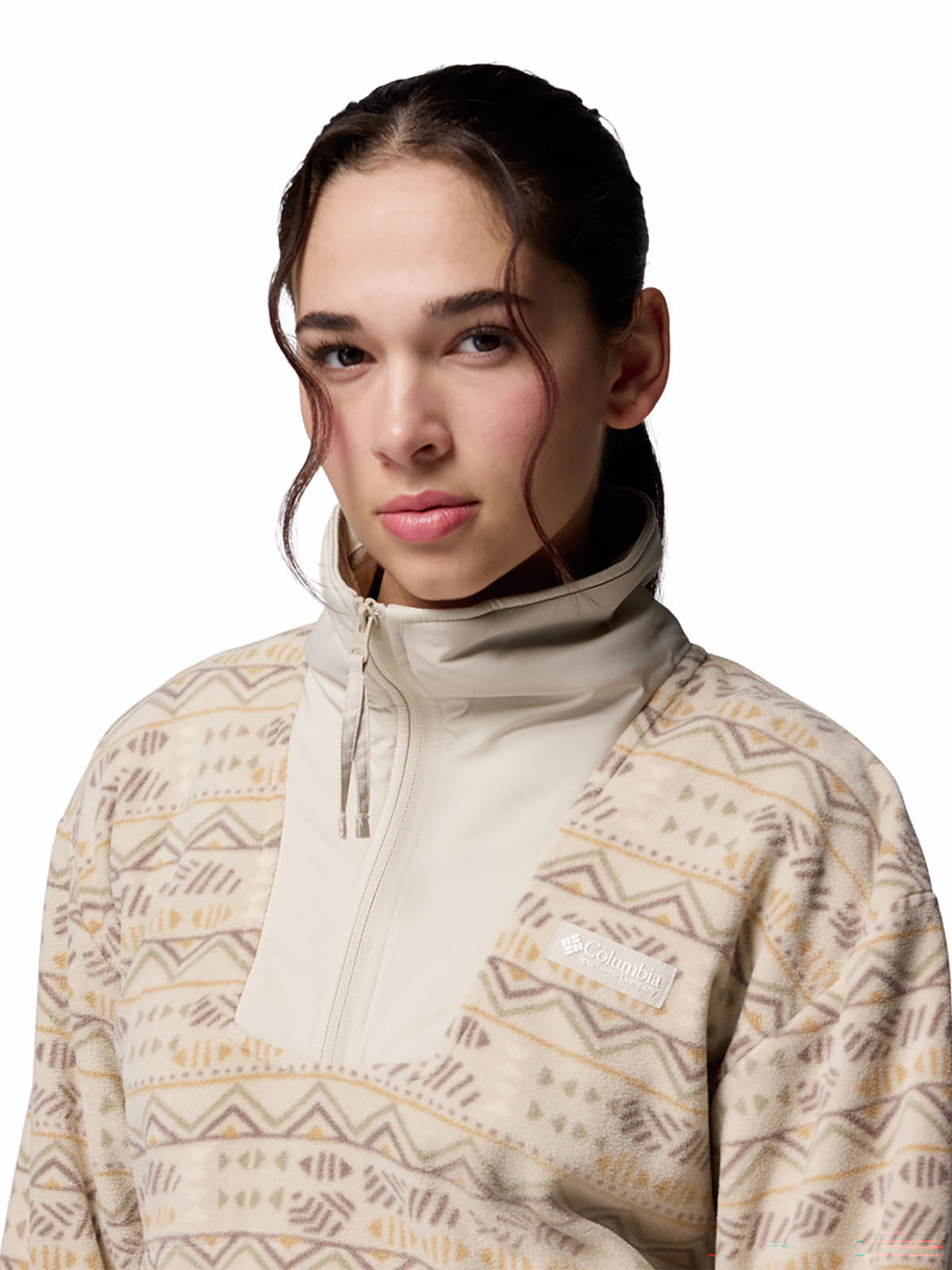 Polar Con 1/2 Cierre Mujer Sequoia Grove™ Beige