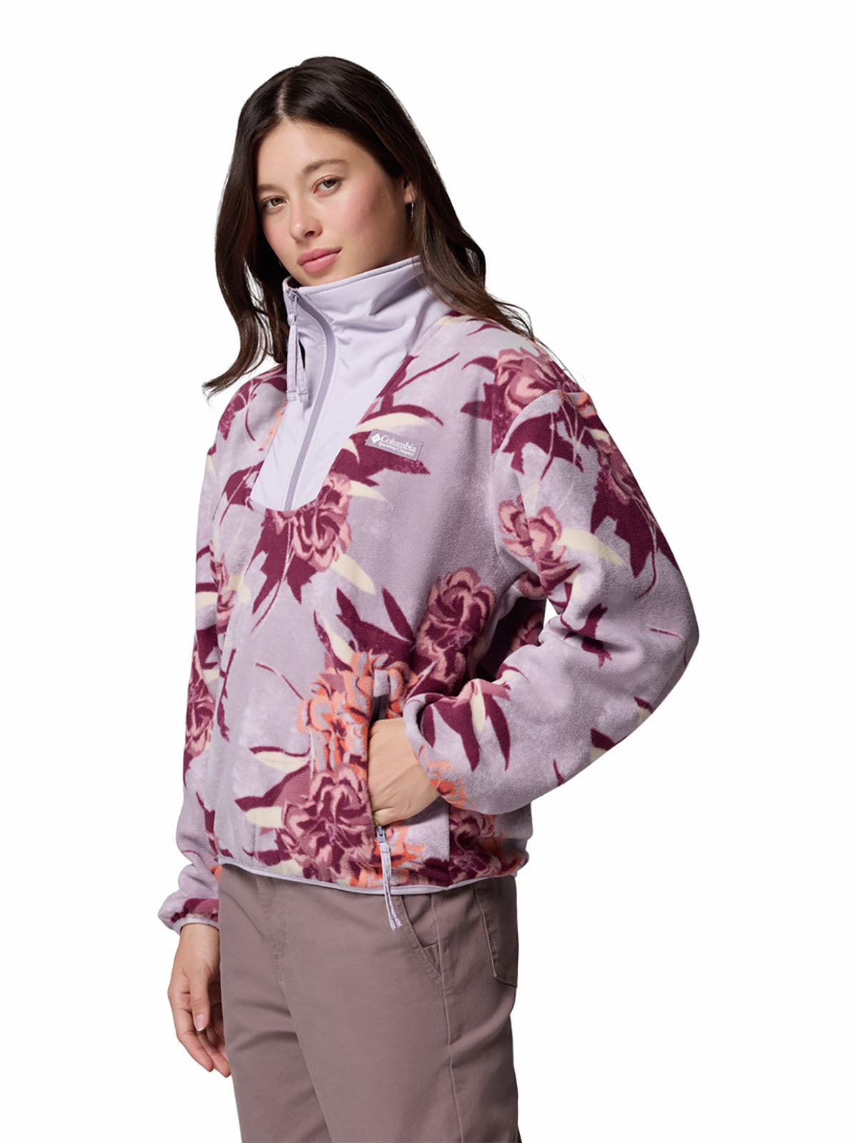 Polar Con 1/2 Cierre Mujer Sequoia Grove™ Lila