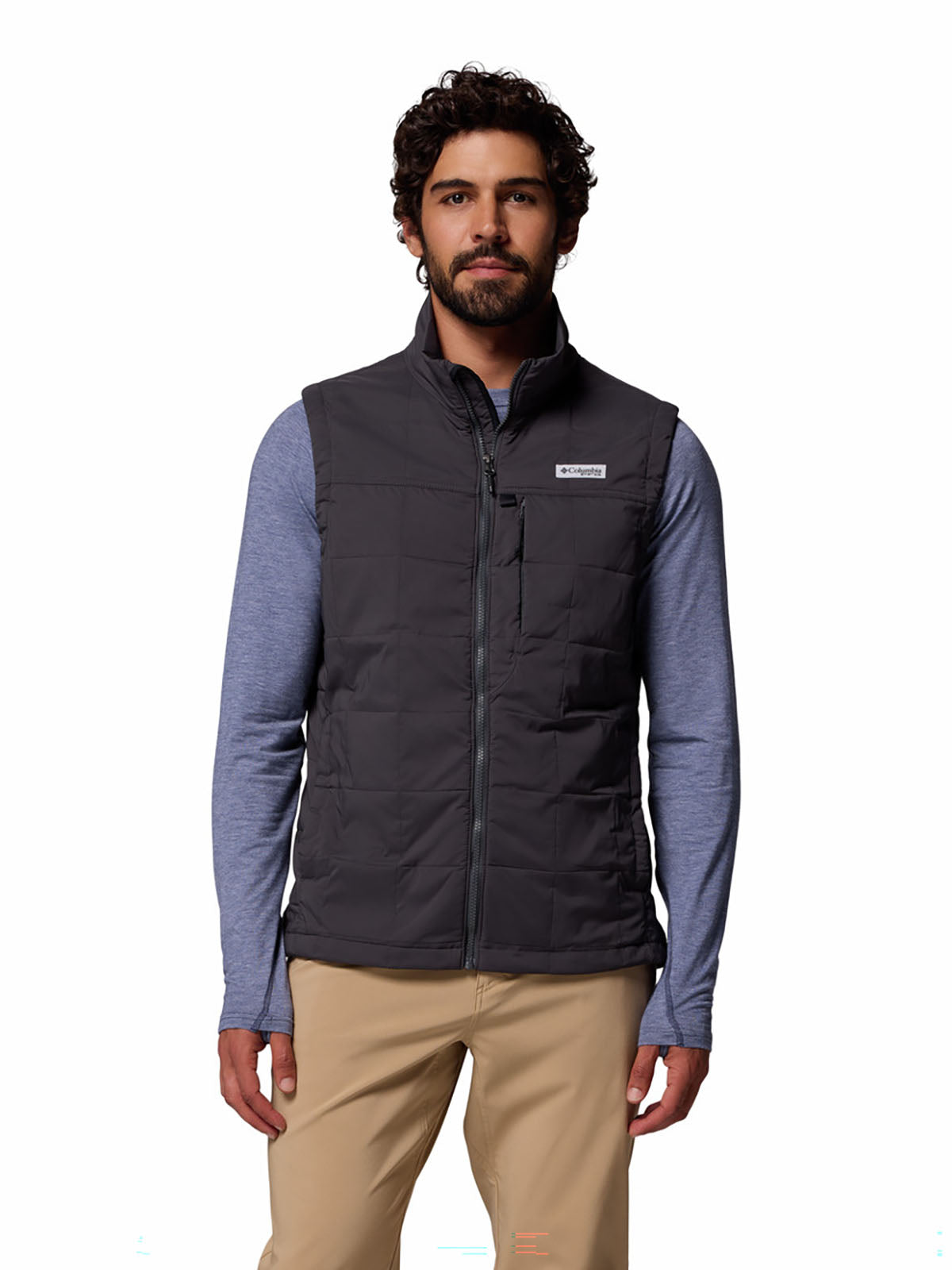 Chaleco Hombre Sintético PFG Uncharted™ Plomo