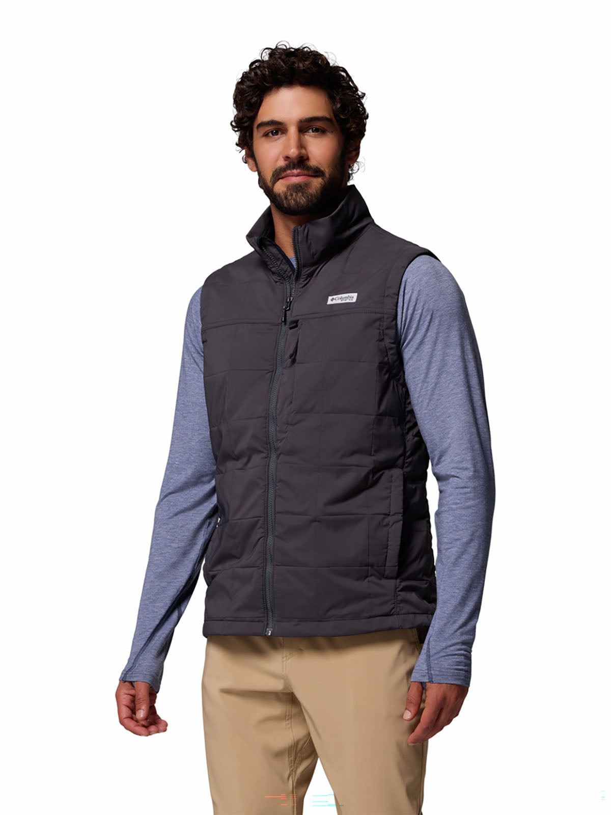 Chaleco Hombre Sintético PFG Uncharted™ Plomo