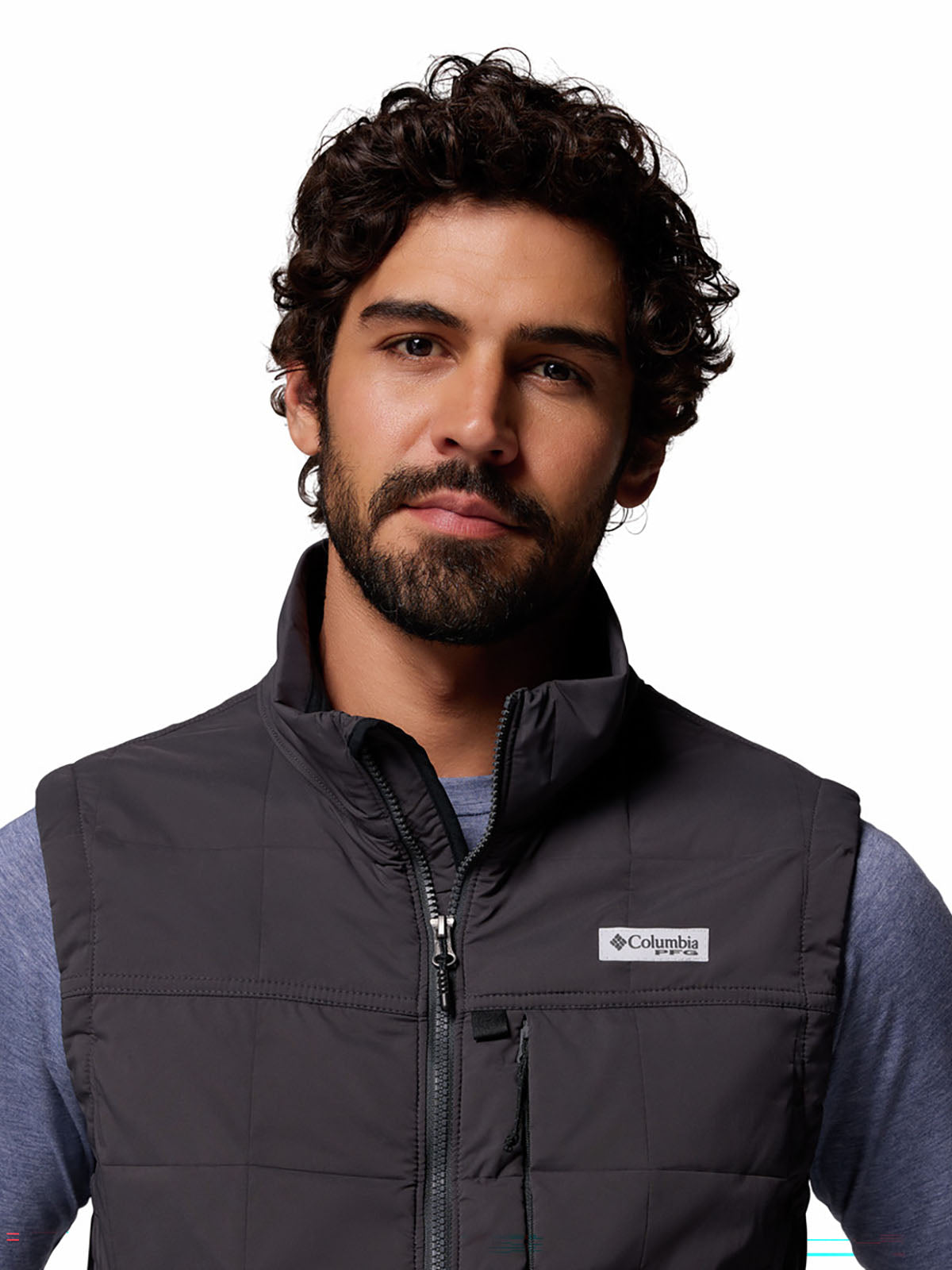 Chaleco Hombre Sintético PFG Uncharted™ Plomo