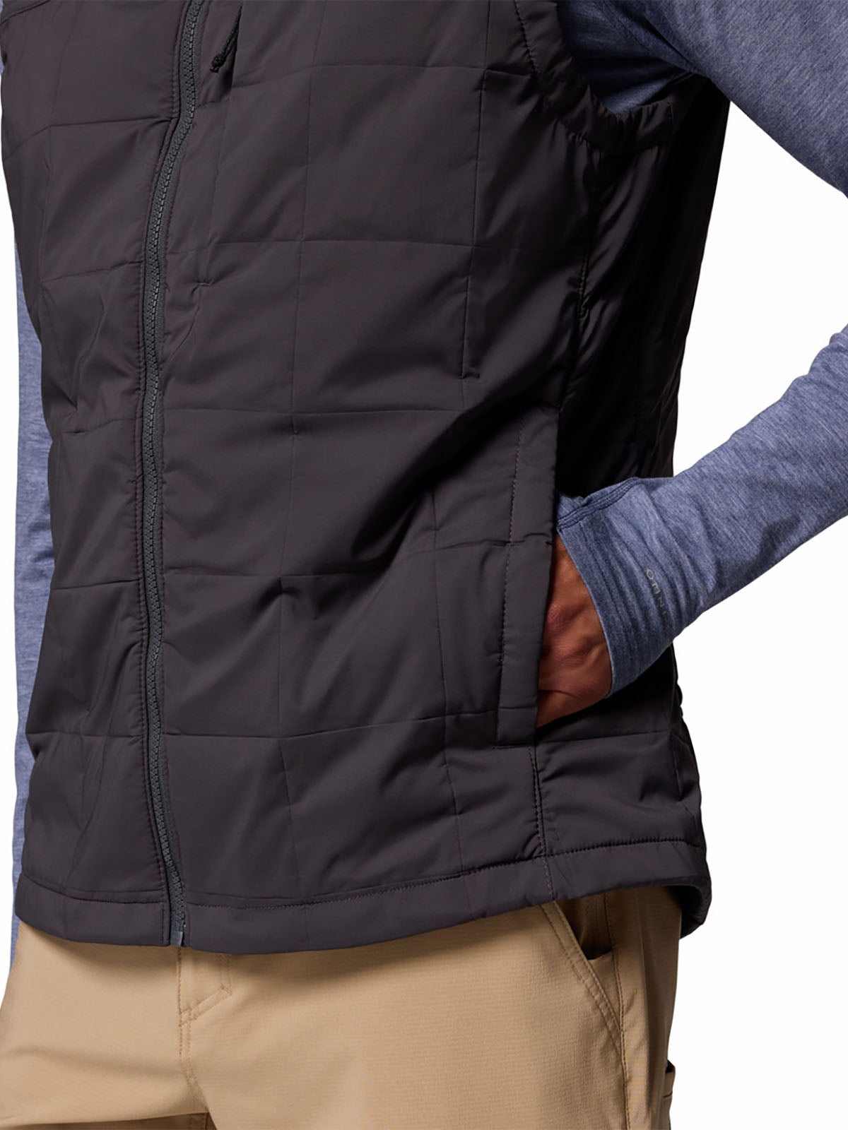 Chaleco Hombre Sintético PFG Uncharted™ Plomo