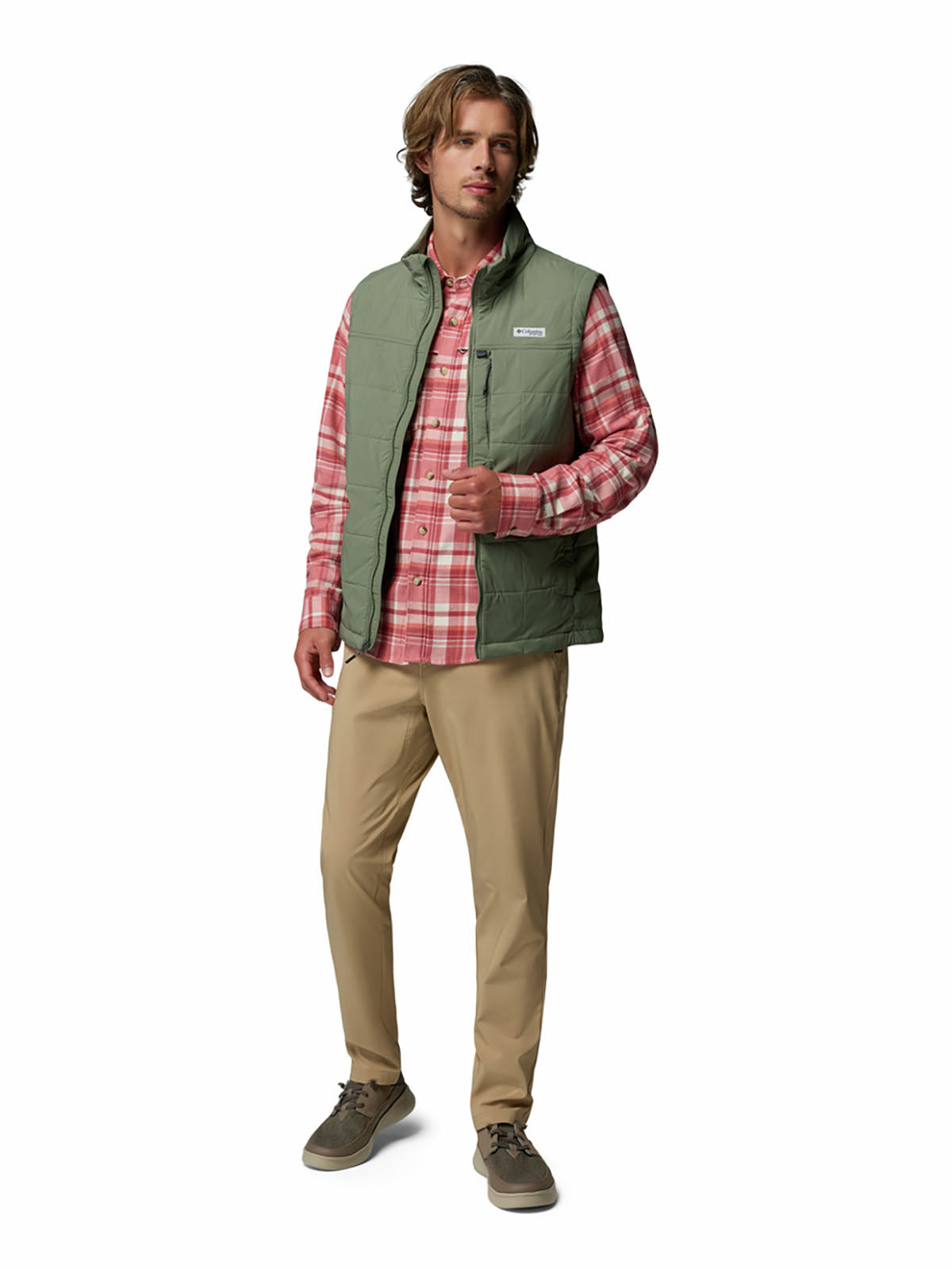 Chaleco Hombre Sintético PFG Uncharted™ Verde