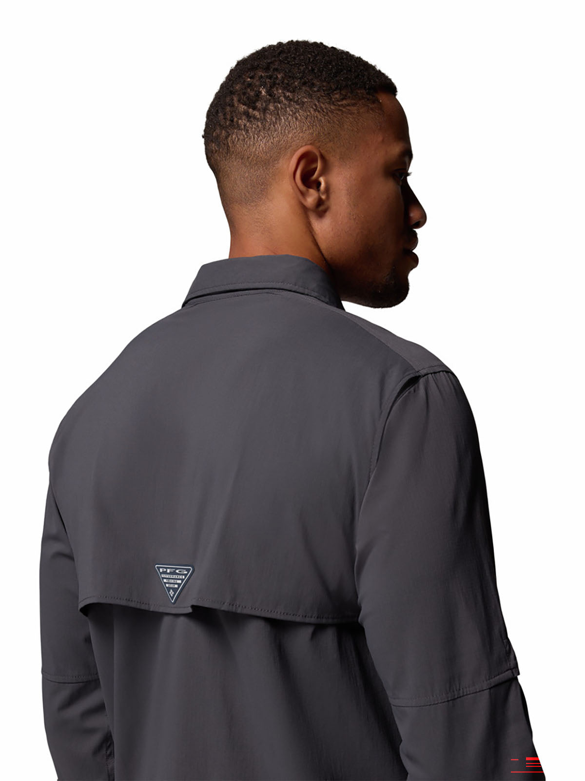 Camisa Manga Larga Hombre PFG Bahama™ Elite Plomo