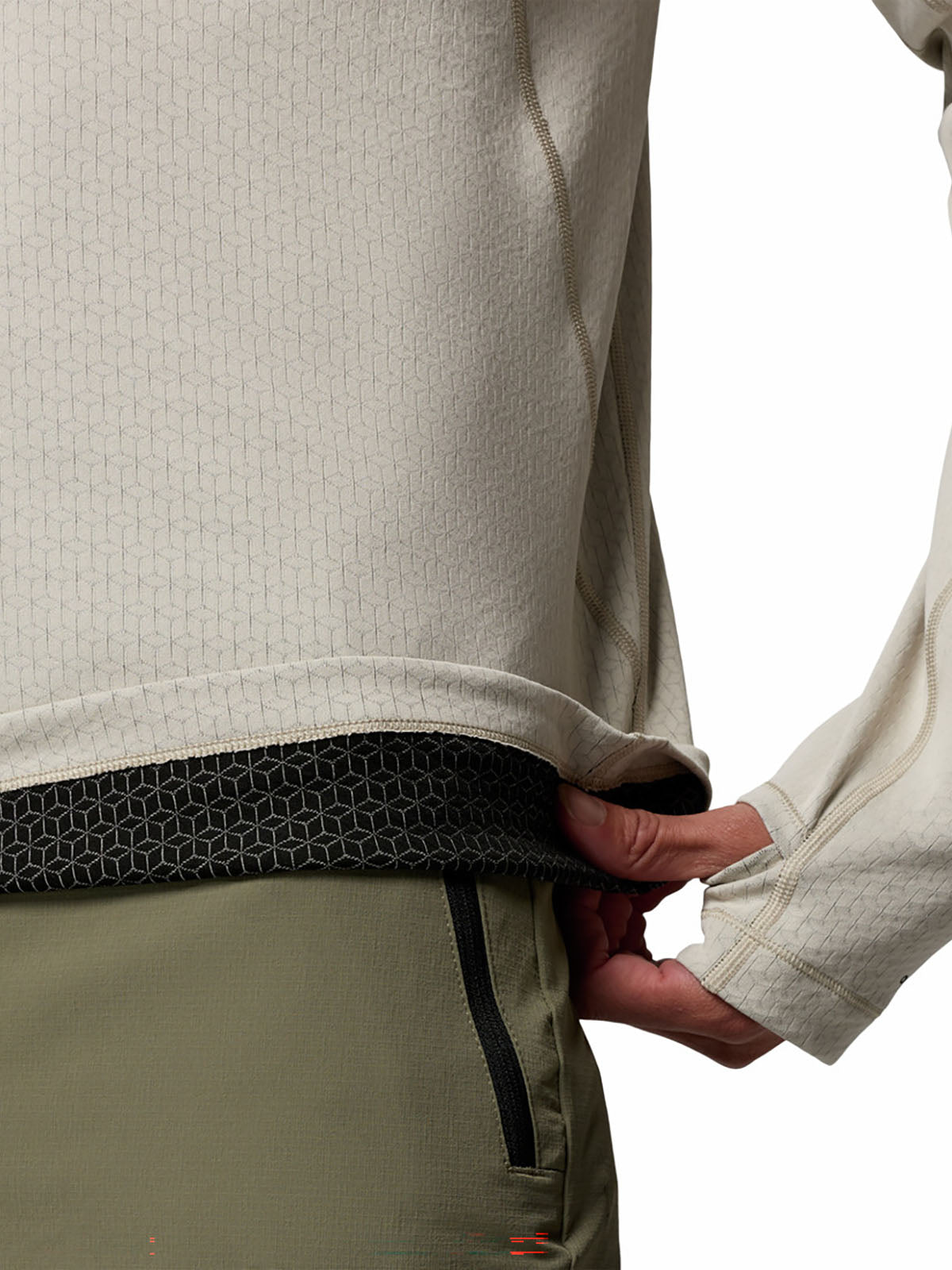 Casaca Con 1/2 Cierre Hombre Driventure™ Beige