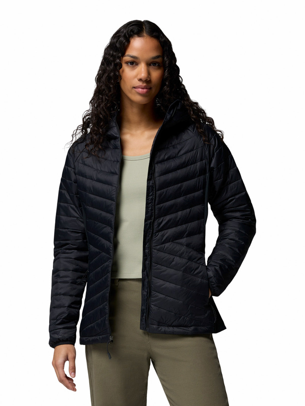 Casaca Sintetica Mujer Powder Pass™ Negra