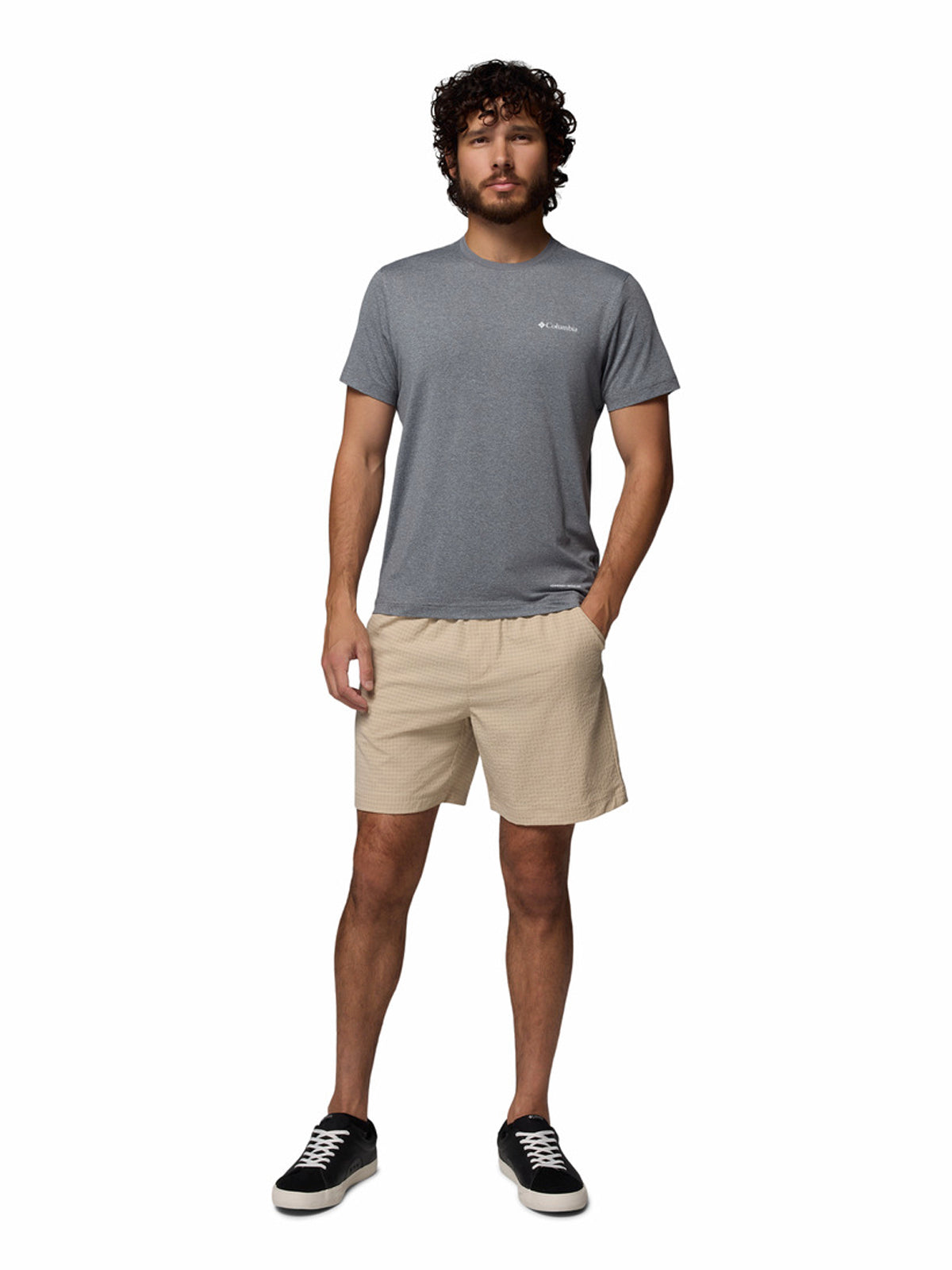 Polo Manga Corta Hombre Parsons Point™ Gris