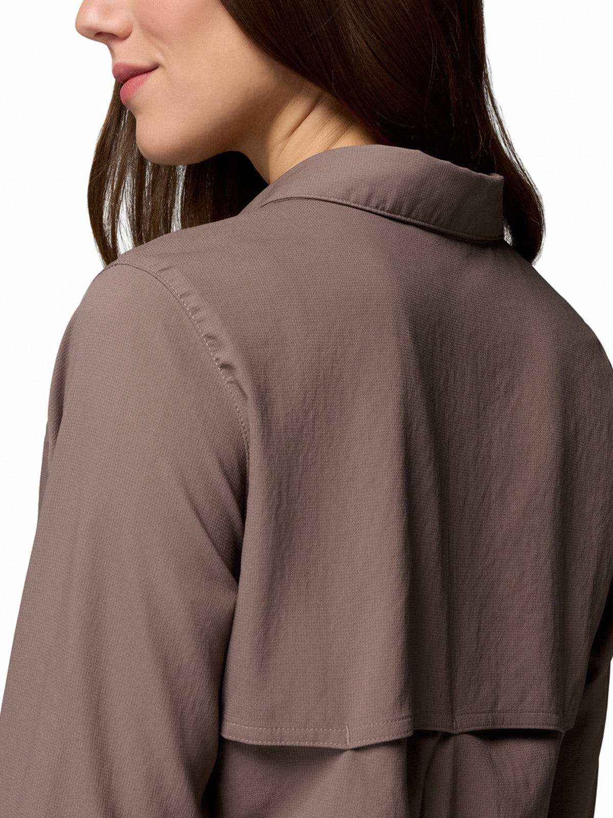 Blusa Manga Larga Mujer Silver Ridge™ Utility II Marron