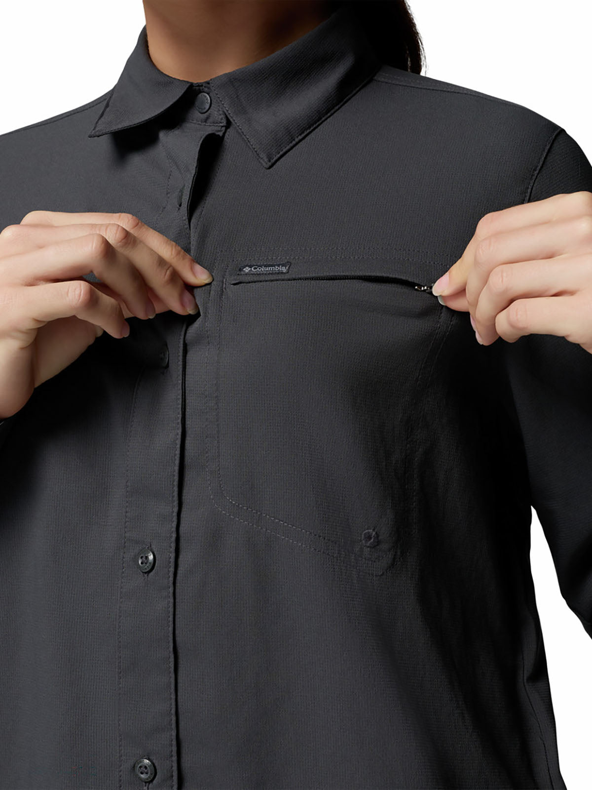 Blusa Manga Larga Mujer Silver Ridge™ Utility II Ploma