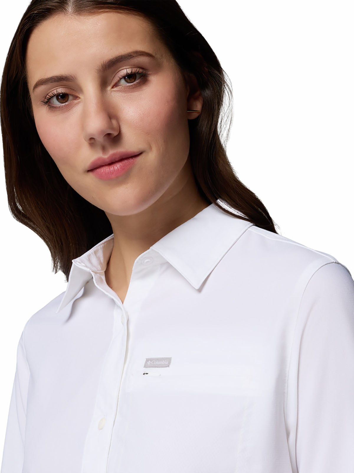 Blusa Manga Larga Mujer Silver Ridge™ Utility II Blanca