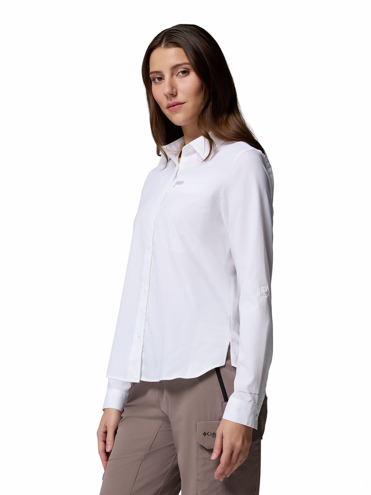 Blusa Manga Larga Mujer Silver Ridge™ Utility II Blanca