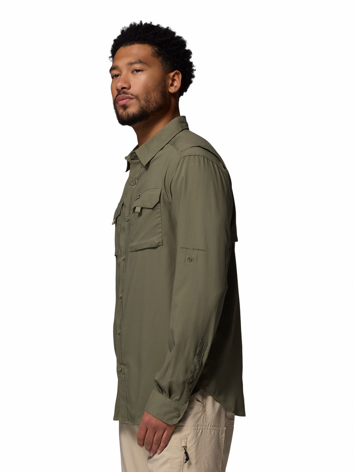 Camisa Manga Larga Hombre Silver Ridge™ Utility II Verde