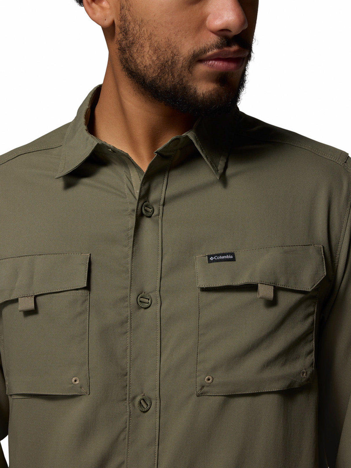 Camisa Manga Larga Hombre Silver Ridge™ Utility II Verde