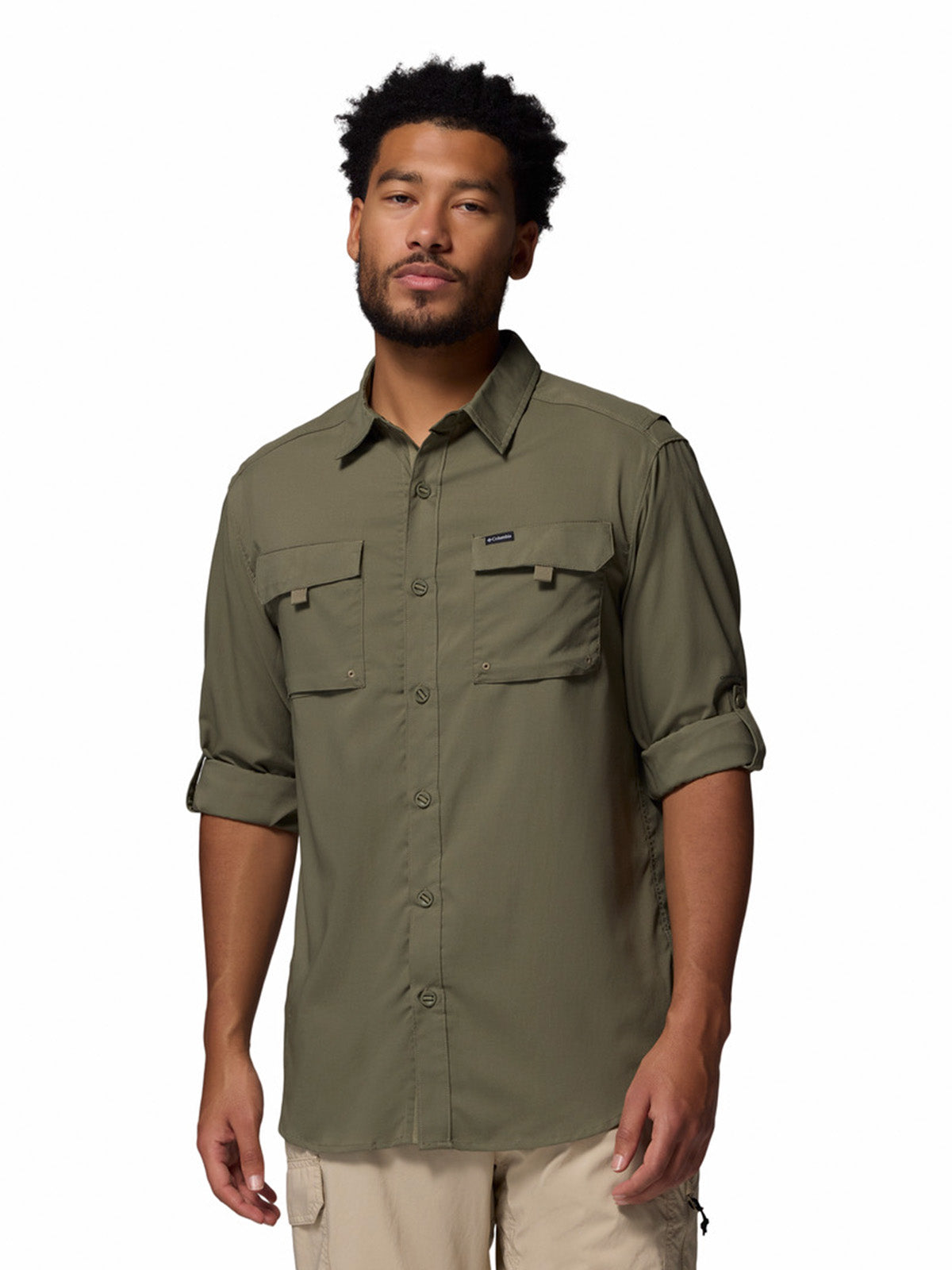 Camisa Manga Larga Hombre Silver Ridge™ Utility II Verde