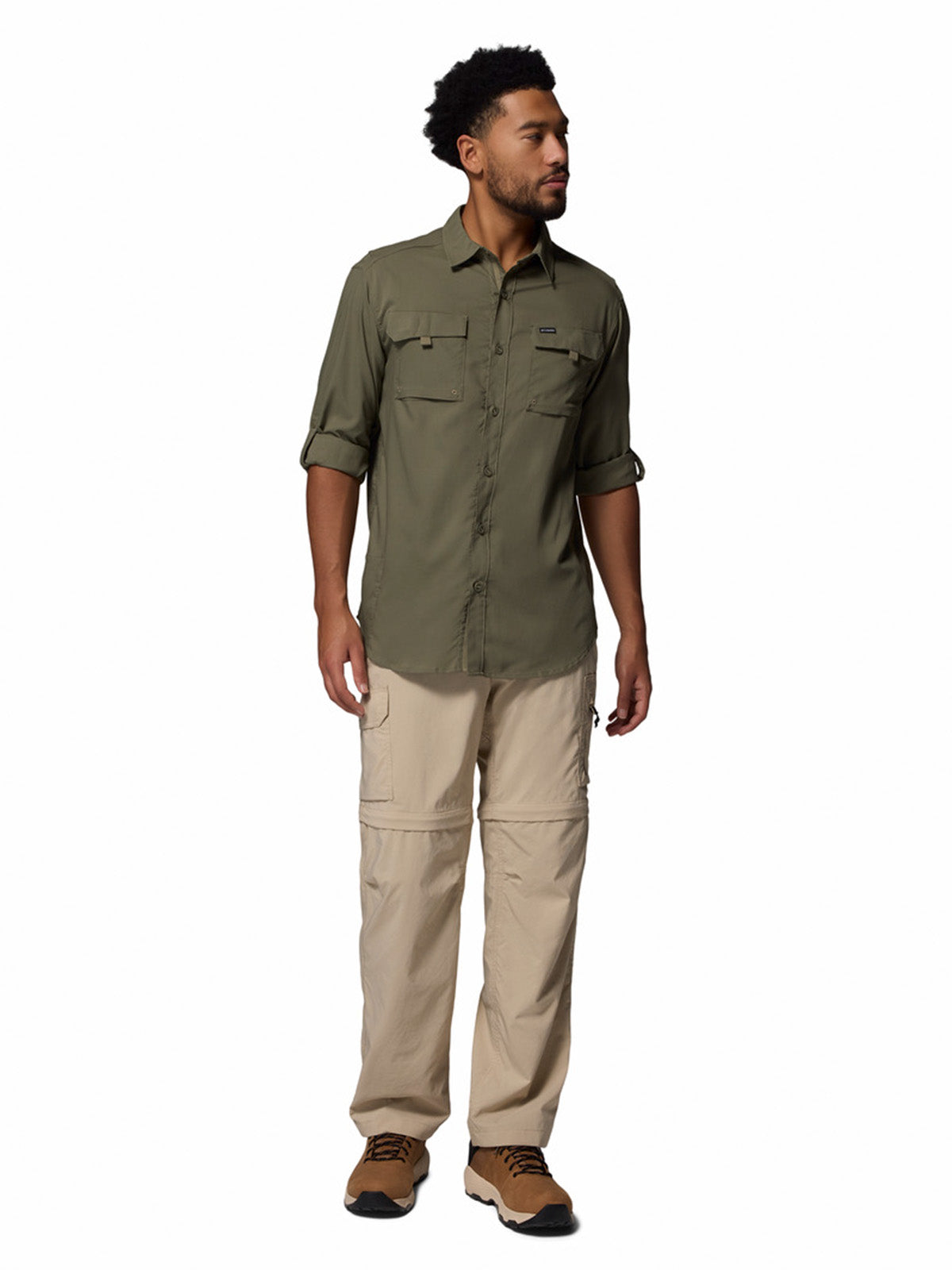 Camisa Manga Larga Hombre Silver Ridge™ Utility II Verde
