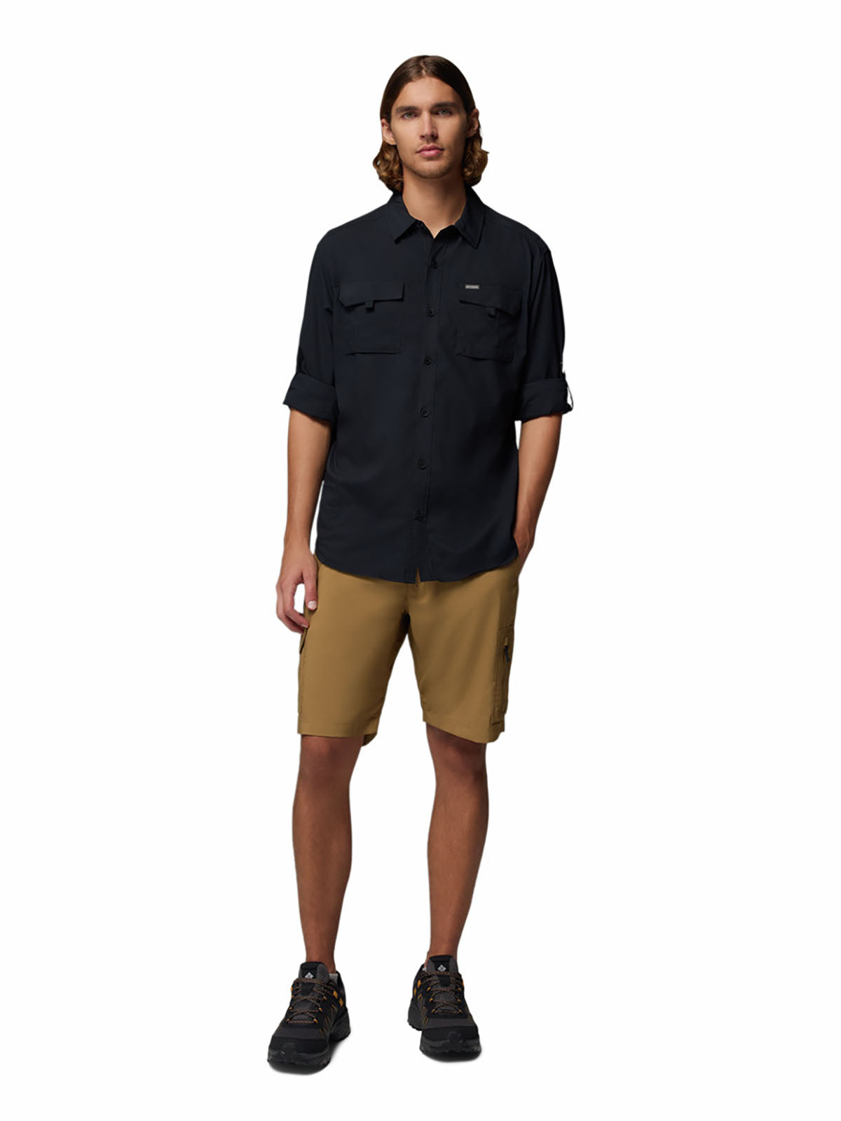 Camisa Manga Larga Hombre Silver Ridge™ Utility II Negra