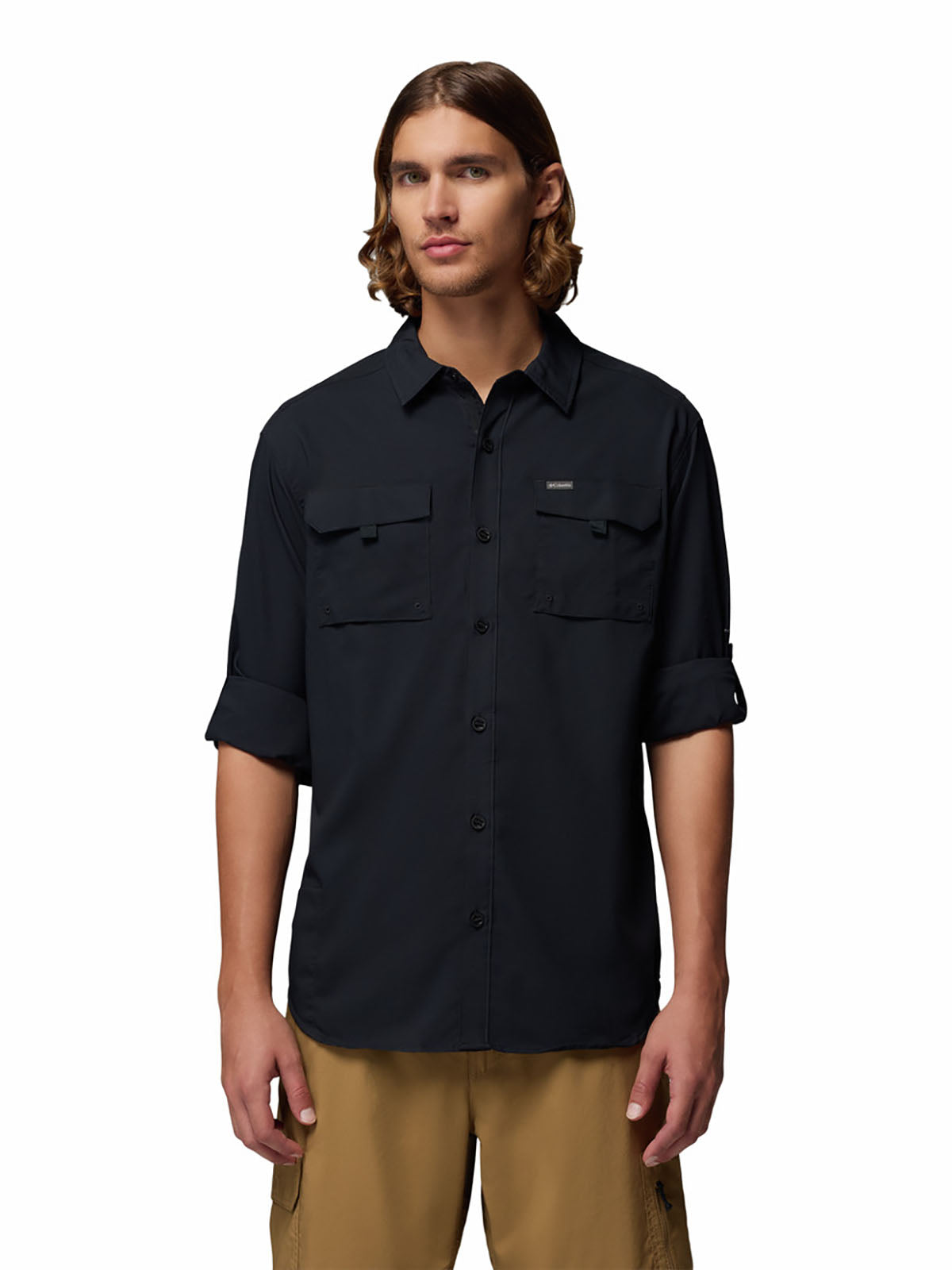 Camisa Manga Larga Hombre Silver Ridge™ Utility II Negra