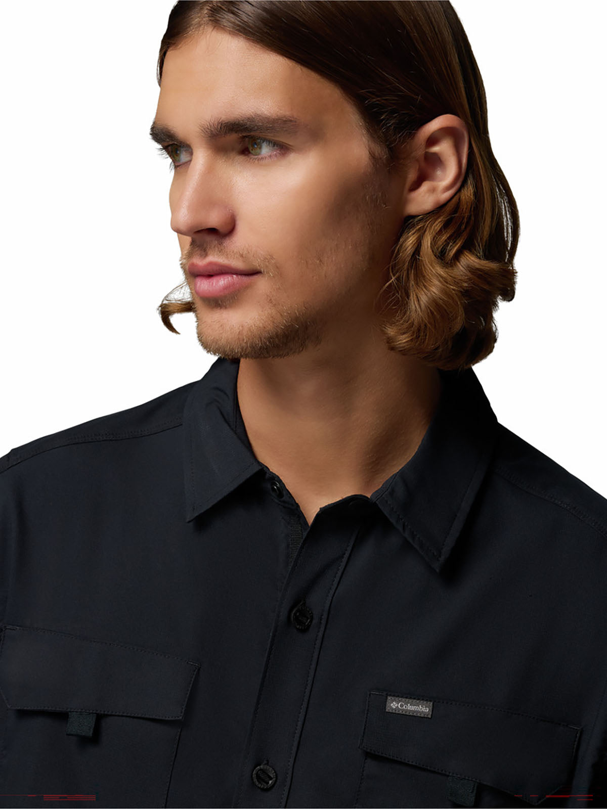 Camisa Manga Larga Hombre Silver Ridge™ Utility II Negra