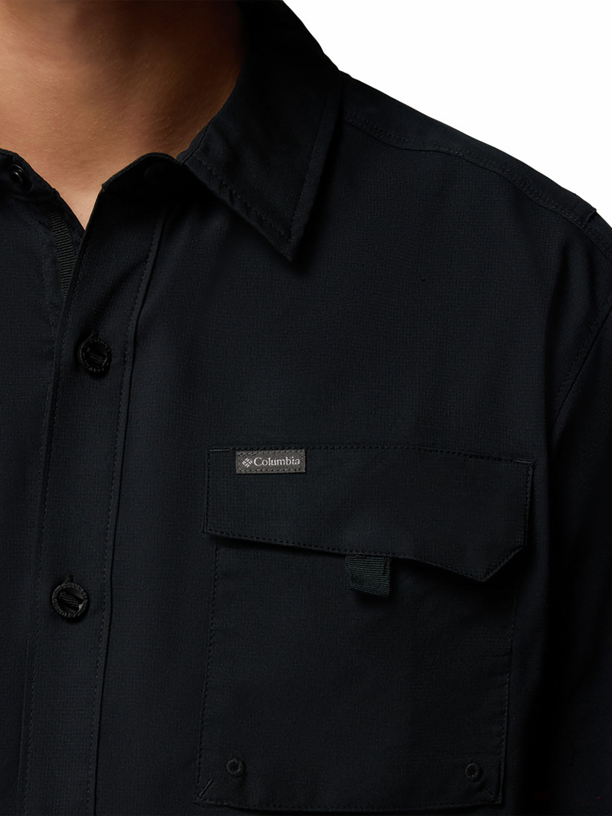 Camisa Manga Larga Hombre Silver Ridge™ Utility II Negra