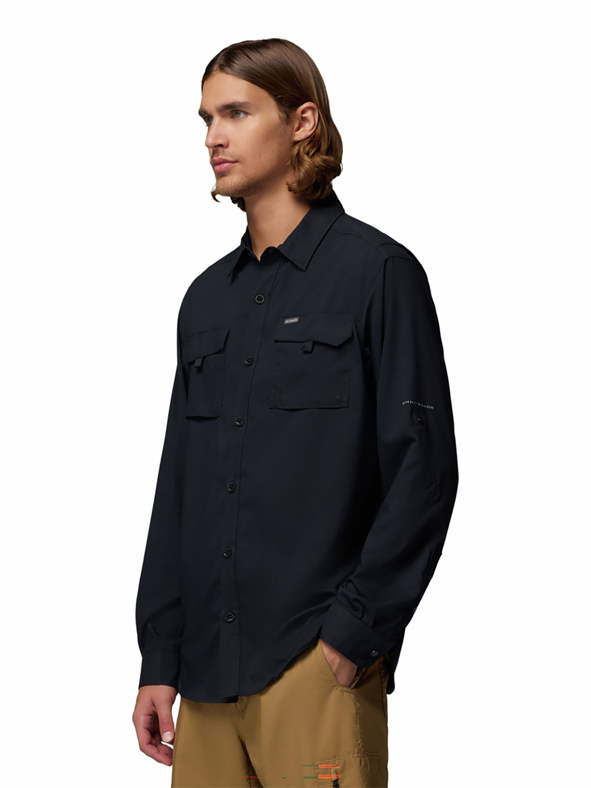 Camisa Manga Larga Hombre Silver Ridge™ Utility II Negra