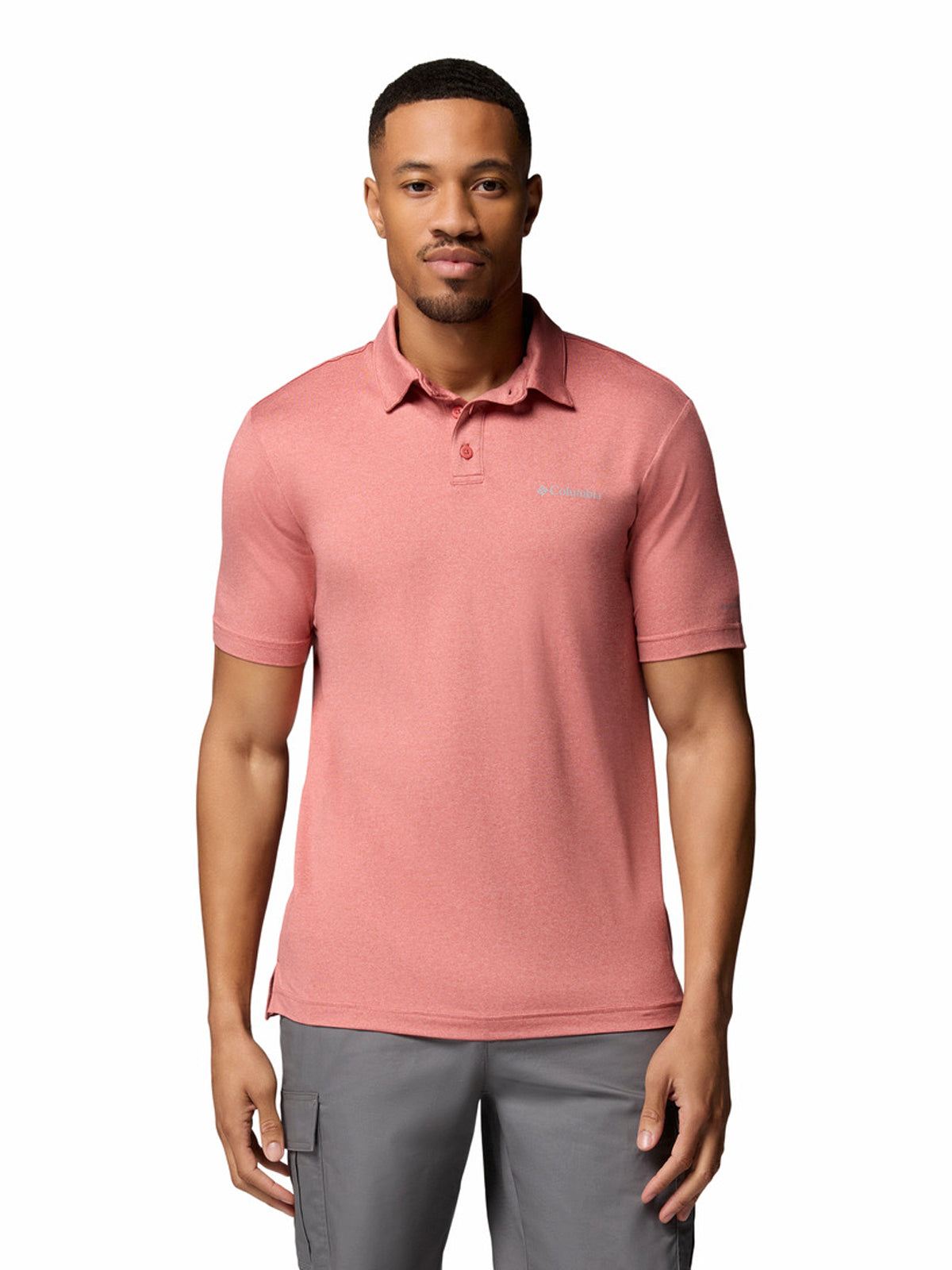 Polo Pique Hombre Parsons Point™ Rojo