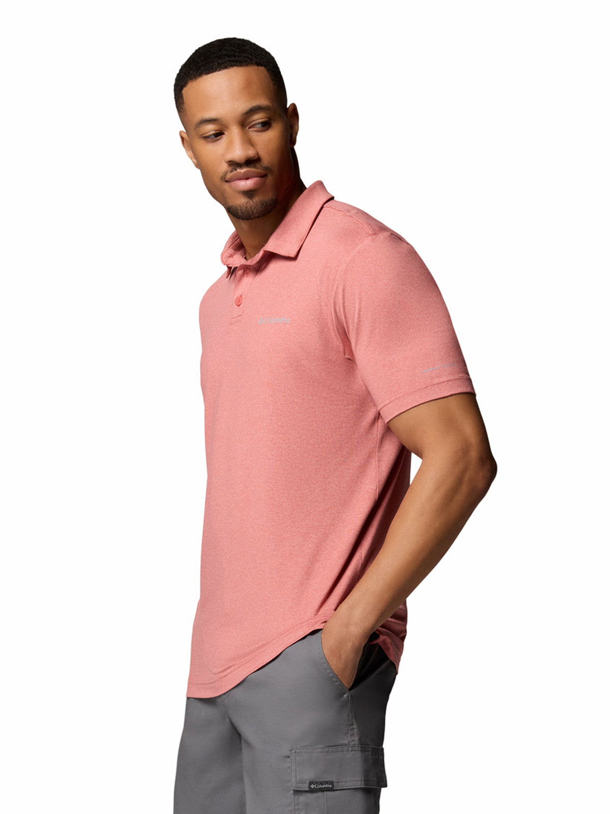 Polo Pique Hombre Parsons Point™ Rojo